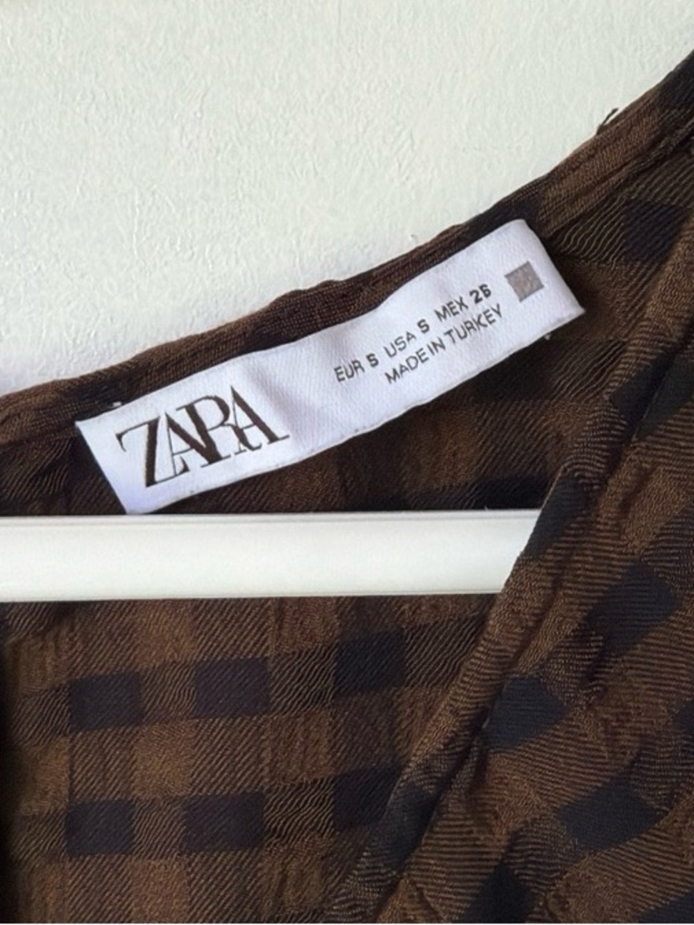 Zara checkered Midi dress - Picture 11 of 11